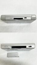 Nintendo ニンテンドー DS Lite 本体［USG-001］グロスシルバー+カセット3種 おまとめ 動作確認済 箱・ケース・充電器付き_画像4