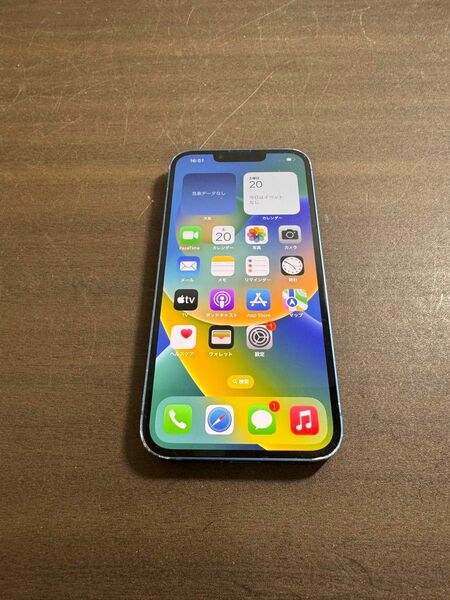 79758 iPhone13 256GB ブルー　SIMフリー　ジャンク品　※本体のみ