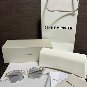 新作★極美品 GENTLE MONSTER/ジェントルモンスター#クリア★EDDY/エディー