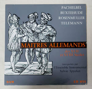 仏BAM LD 035 Maitres Allemands 17-18世紀 Sylvie Spycket