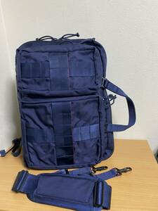 百名品●定価82500円●極美品●ブリーフィング BRIEFING×BEAMS PLUS 別注 “3WAY BAG” リュックサック アメリカ製 ネイビー