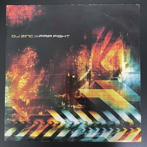 DJ Zinc - Fair Fight / Bingo Beats BINGO008 True Playaz ドラムンベース,ドラムン,Drum&Bass,Drum'n'Bass,Jungle,Jump Up,レコード