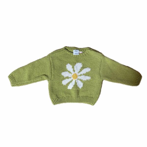 ザラベビー　zara baby お花ニット