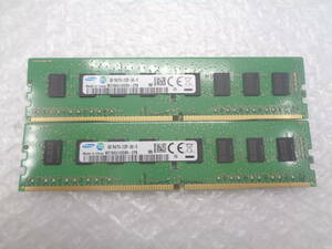 複数入荷 デスクトップ用メモリ SAMSUNG DDR4 PC4-2133P 4GB × 2枚セット 中古動作品(M35)