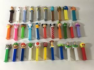 PEZ ペッツ 32点 まとめ セット マリオ トムとジェリー トイストーリー ディズニー ミニオンズ ミッキー ドラえもん アナ雪 など