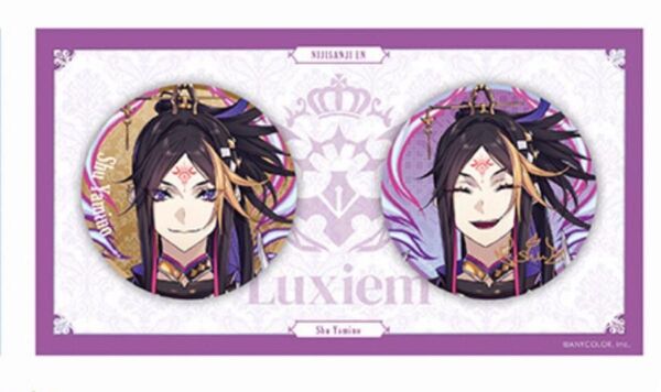 にじさんじ　EN Luxiem New Outfit Goods 缶バッジセット闇ノシュウ