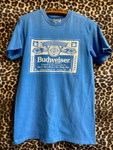 70s 80s USA製 ヴィンテージ バドワイザー Budweiser アドバタイジング Tシャツ Hanes ヘインズ BEER ビール 企業物