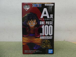 084-W36) 未開封品 ワンピース vol.100 Anniversary 一番くじ A賞 ルフィ 討ち入り フィギュア バンダイ