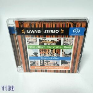 CD フリッツ・ライナー/シカゴ交響楽団 Respigh: Pines Of Rome, Fountains Of Rome; Debussy: La Mer 管:1138 [0]