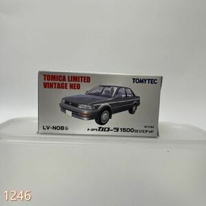 ミニカー 1/64 LV-N08b トヨタ カローラ 1500SE リミテッド(グレー) 「トミカリミテッドヴィンテージNEO」 [213529] 管:1247 [10]