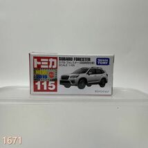 ミニカー 1/65 スバル フォレスター ボックス 初回特別仕様(ホワイト) 「トミカ No.115」 管:1672 [8]_画像1