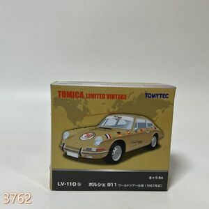 ミニカー 1/64 LV-110b ポルシェ911 50周年ワールドツアー 「トミカリミテッドヴィンテージ」 [262398] 管:3764 [63]