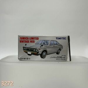 アウトレット ミニカー 1/64 LV-N13b 日産 バイオレット 1400DX(銀) 「トミカリミテッドヴィンテージ/NEO」[217220] 管:3274 [11]