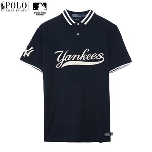 POLO RALPH LAUREN X MLB NEW YORK YANKEES POLO SHIRT ポロ・ラルフローレン×エムエルビー ヤンキース　ポロシャツ(M)