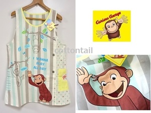  character apron .... George (.....) childcare worker apron ( up like& print ) new goods pretty apron 4535519163183