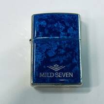  ZIPPO ジッポー オイルライター 2000年 両面加工 MILD SEVEN マイルドセブン マイセン 着火OK /306_画像1