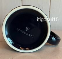 ★【未使用】マセラティ★マグカップ コップ 黒 正規品 1個★ノベルティ★箱付★MASERATI★マセラッティ_画像3