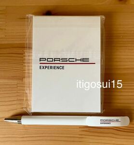 ★【未使用】ポルシェ PORSCHE★ボールペン メモ帳 セット ノート★ノベルティ