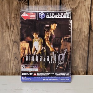 新品未開封 GC ゲームキューブ バイオハザード 0 BIO HAZARD ZERO カプコン CAPCOM