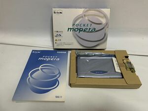 NTT POCKET mopera pocket mo propeller unused long-term keeping goods PDA Junk 153j2700