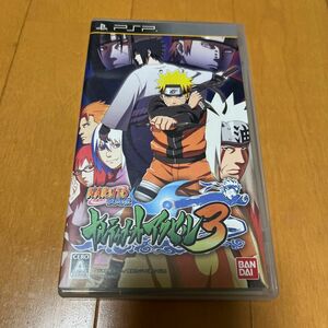 【PSP】 NARUTO -ナルト- 疾風伝 ナルティメットアクセル3