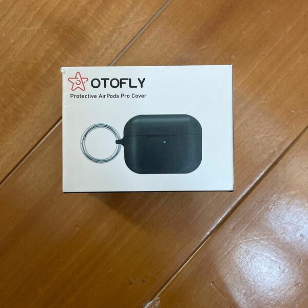 OTOFLY AirPods Pro ケース, 保護ケース シリコン ワイヤレス充電対応 全面保護 耐衝撃