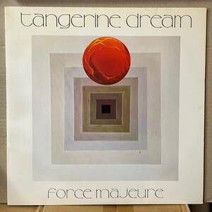 タンジェリン・ドリーム Tangerine Dream 偉大なる標的 Force Majeure LP 日本盤 ジャーマン・ロック テクノ VIP6932