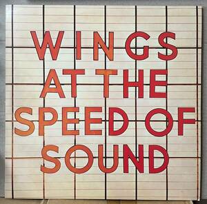 Wings At The Speed Of Sound Paul McCartney LP UK盤 PAS10010