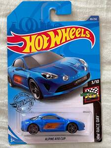 【新品未開封】HotWheels HW RACE DAY ALPINE AUTO CUP（ホットウィール　アルピーヌ）並行輸入品　