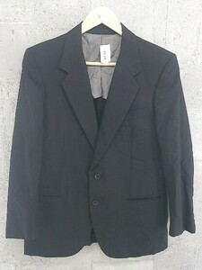 ◇ nino cerruti 長袖 テーラード ジャケット C94 W84 T165 ブラック メンズ