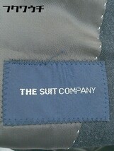 ◇ THE SUIT COMPANY ザスーツカンパニー 2B 長袖 テーラード ジャケット 180cm - 4 Dropサイズ ダークグレー メンズ_画像4