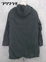 ■ ◎ ALPHA INDUSTRIES アルファ インダストリーズ ライナー付 長袖 モッズ コート サイズM ブラック メンズ_画像3