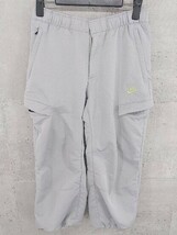 ◇ NIKE ナイキ 七分丈 クロップド パンツ S グレー メンズ_画像2