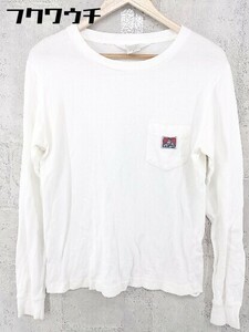 ◇ BEN DAVIS ベンデイビス 長袖 Tシャツ カットソー サイズS ホワイト メンズ