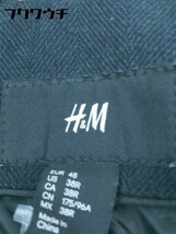 ■ H&M エイチ＆エム 長袖 ジップアップ　コート EUR 48 ネイビー メンズ_画像4
