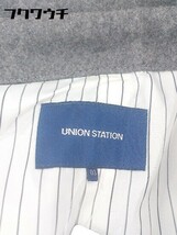 ■ ◎ UNION STATION ユニオンステーション 2way 長袖 ジャケット サイズ03 グレー メンズ_画像4