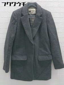 ■ SLY スライ ウール100% 長袖 テーラード ジャケット サイズ1 グレー メンズ