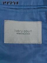 ◇ ivory court アイボリーコート 長袖 ジャケット サイズ40 ネイビー メンズ_画像4