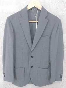 ◇ green label relaxing UNITED ARROWS シングル 2B 長袖 テーラード ジャケット 44 グレー メンズ