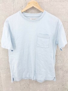 ◇ JOURNAL STANDARD ジャーナルスタンダード 半袖 Tシャツ カットソー S ライトブルー メンズ