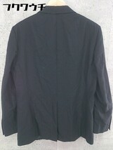 ◇ THE SUIT COMPANY スーツカンパニー シャドーストライプ テーラード ジャケット サイズ180？-4drop ブラック メンズ_画像3