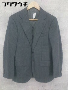 ◇ green label relaxing UNITED ARROWS シングル2B 長袖 テーラードジャケット サイズ46 グレー メンズ