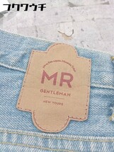 ◇ MR.GENTLEMAN ミスタージェントルマン ジーンズ デニム パンツ サイズ32 インディゴ メンズ_画像4