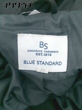 ◇ Blue Standard ブルースタンダード 長袖 ジップアップ ジャケット サイズM ブラック メンズ_画像4