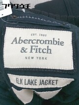 ■ Abercrombie&Fitch アバクロンビー＆フィッチ ジップアップ 長袖 コート ジャケット サイズM ネイビー メンズ_画像4