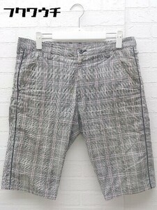 * edge rupert edge Rupert Glenn check Short shorts size 2 gray men's 