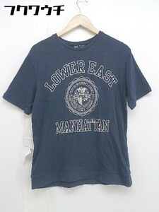 ◇ BEAMS HEART ビームス ハート 半袖 Tシャツ カットソー サイズM ネイビー系 メンズ