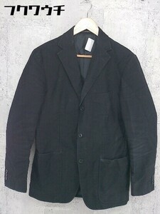 ◇ green label relaxing UNITED ARROWS 3B シングル 長袖 テーラード ジャケット サイズM ブラック メンズ