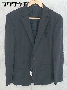 * COMME CA MEN Comme Ca men stripe long sleeve jacket size 48 navy men's 