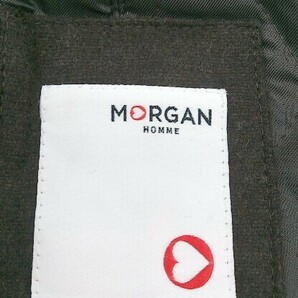 ■ ◎ MORGAN モルガン ライナー付き 長袖 コート サイズL ベージュ系 メンズの画像4